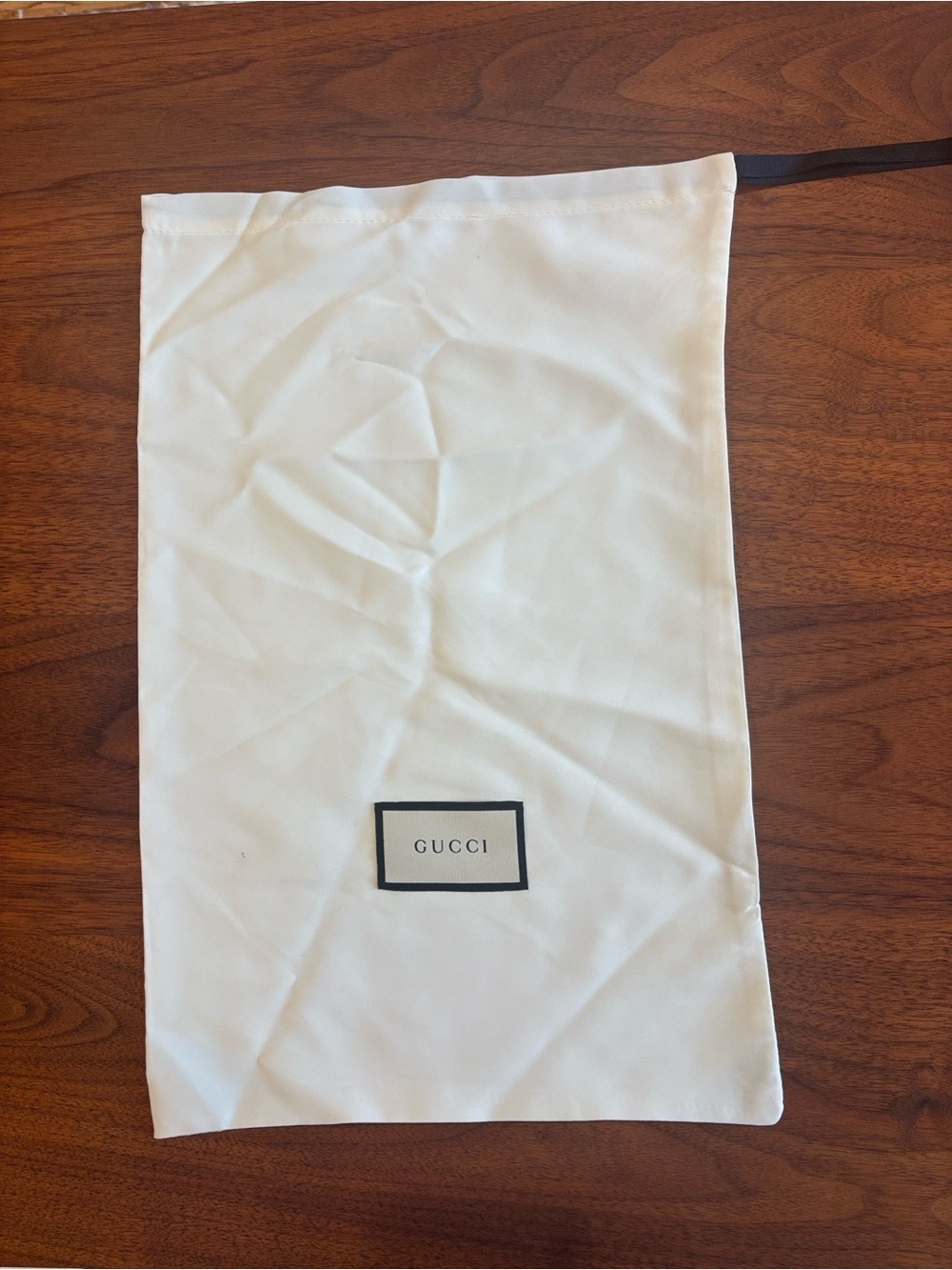 Gucci Dust Bag - Satin - White - 11x18